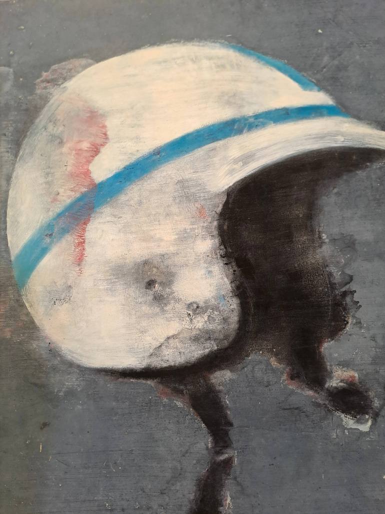 Original Figurative Transportation Painting by Wilfrid Moizan