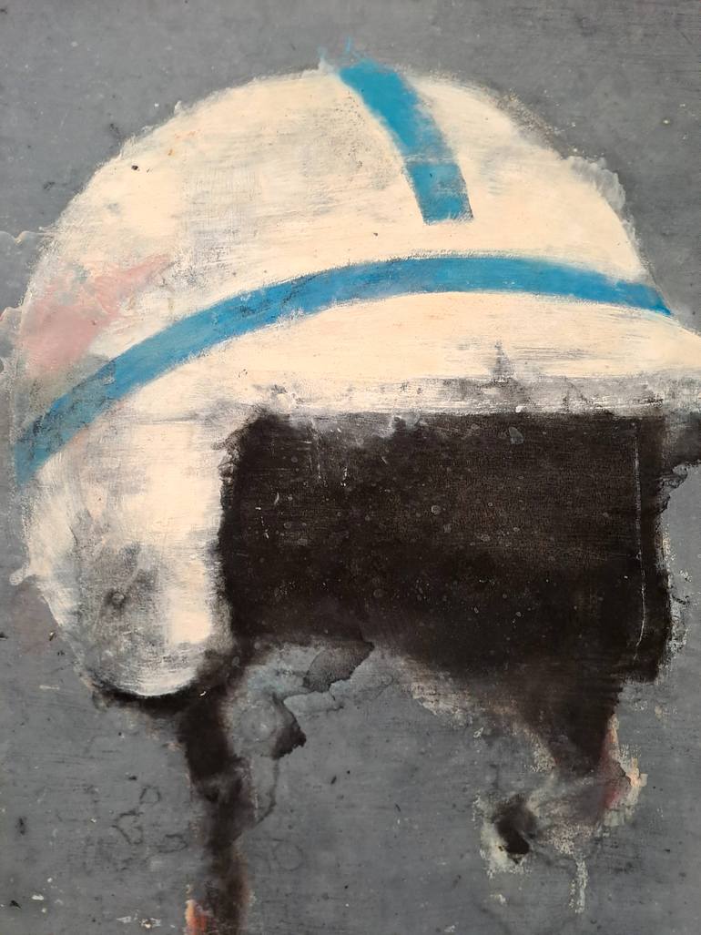 Original Figurative Transportation Painting by Wilfrid Moizan