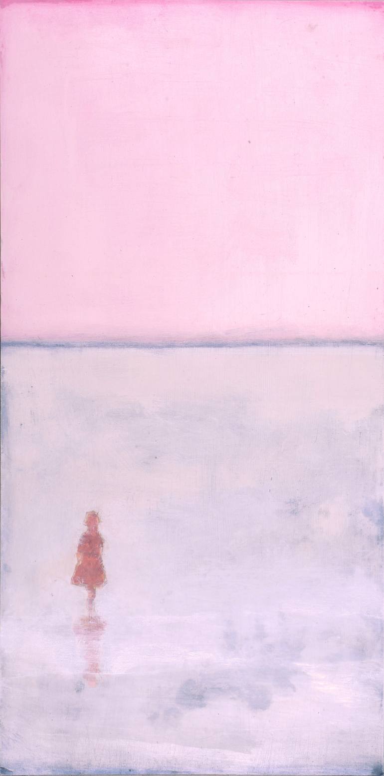 Original Children Painting by Wilfrid Moizan | Figurative Art on Other | The lake 1