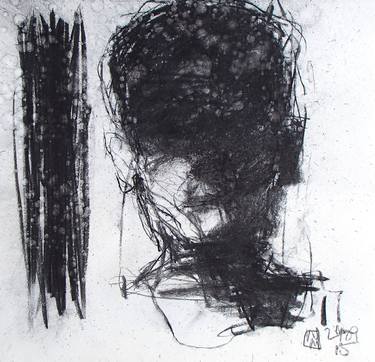 Original Portrait Drawings by Wilfrid Moizan