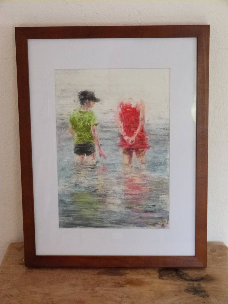 Original Water Painting by Wilfrid Moizan