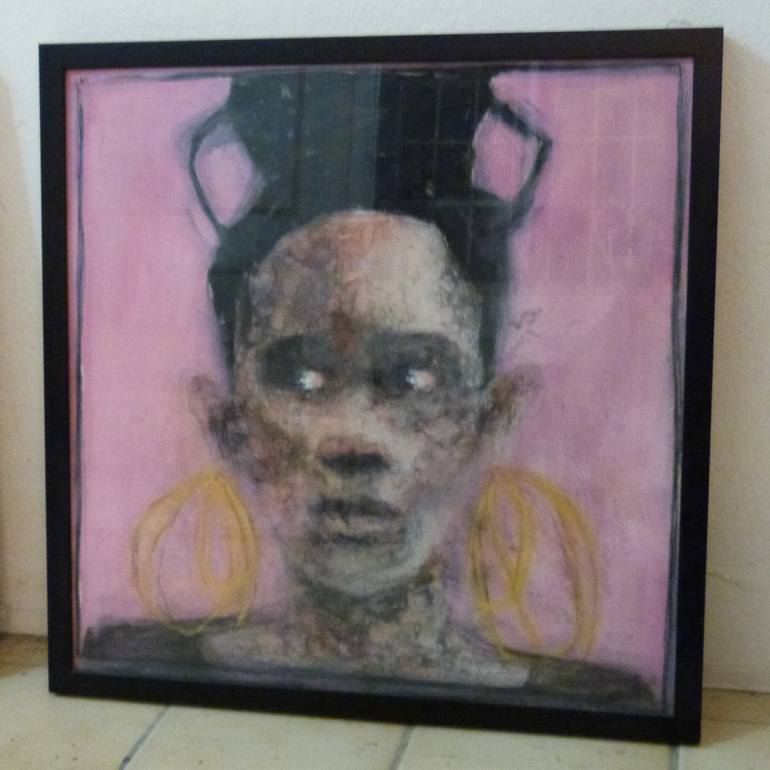 Original Figurative Women Painting by Wilfrid Moizan