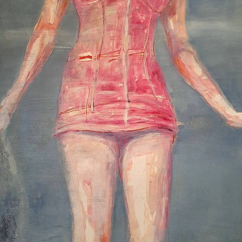 Original Figurative Women Painting by Wilfrid Moizan
