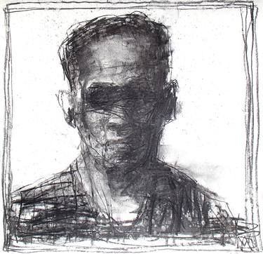 Original Figurative Men Drawings by Wilfrid Moizan