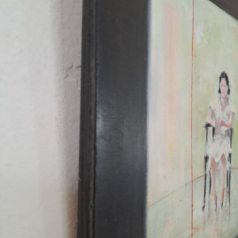 Original Figurative Women Painting by Wilfrid Moizan