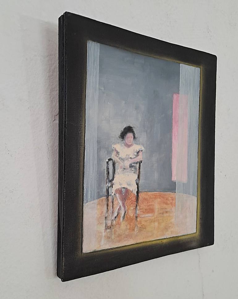 Original Figurative Women Painting by Wilfrid Moizan