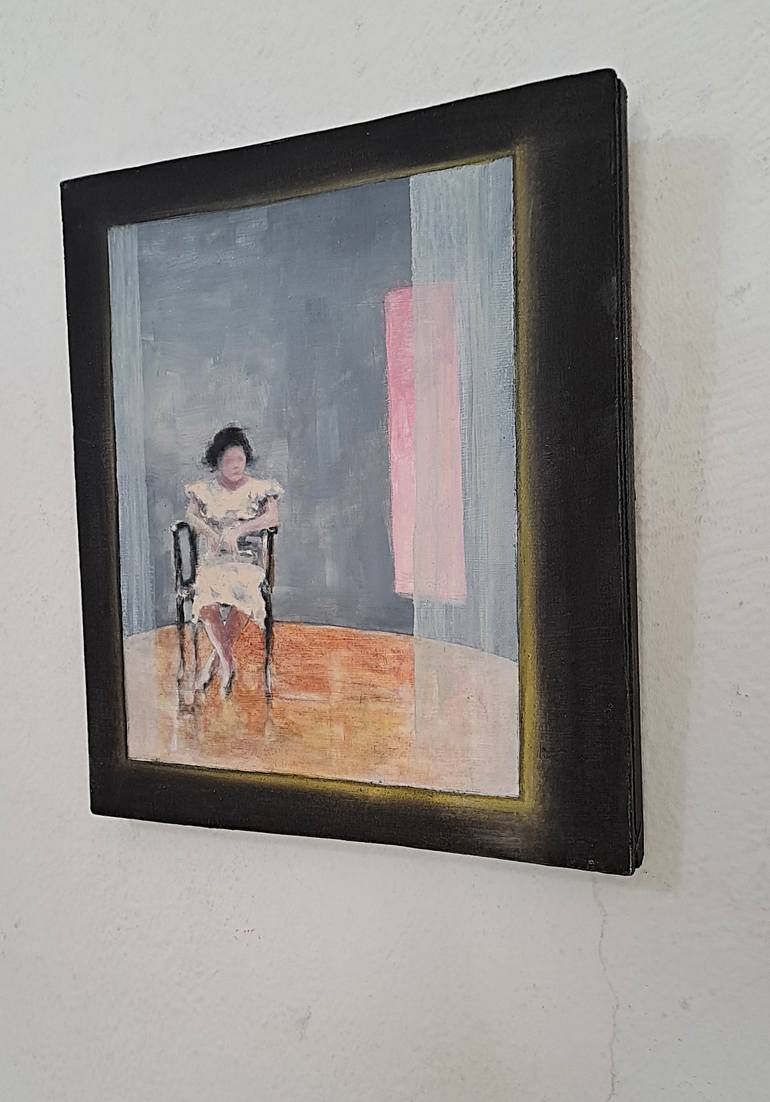 Original Figurative Women Painting by Wilfrid Moizan