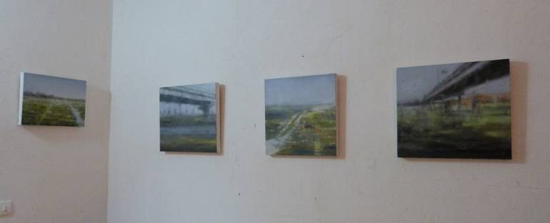 Original Figurative Landscape Painting by Wilfrid Moizan