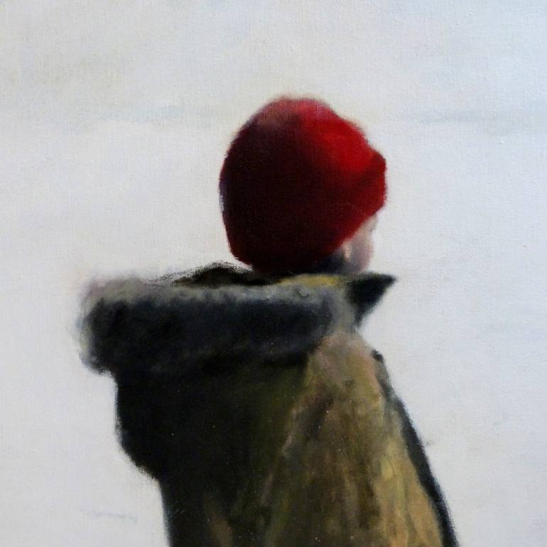 Original Figurative Children Painting by Wilfrid Moizan