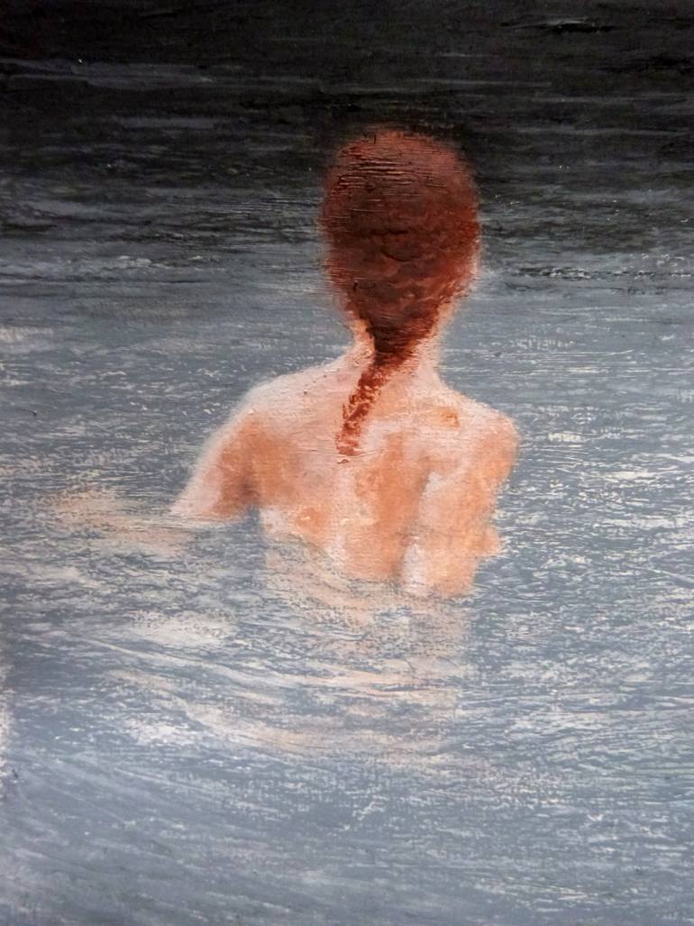 Original Figurative Women Painting by Wilfrid Moizan