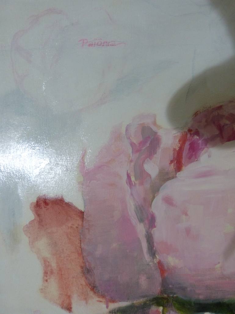 Original Figurative Botanic Painting by Wilfrid Moizan