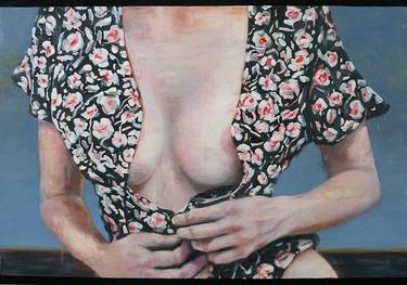 Original Figurative Women Paintings by Wilfrid Moizan