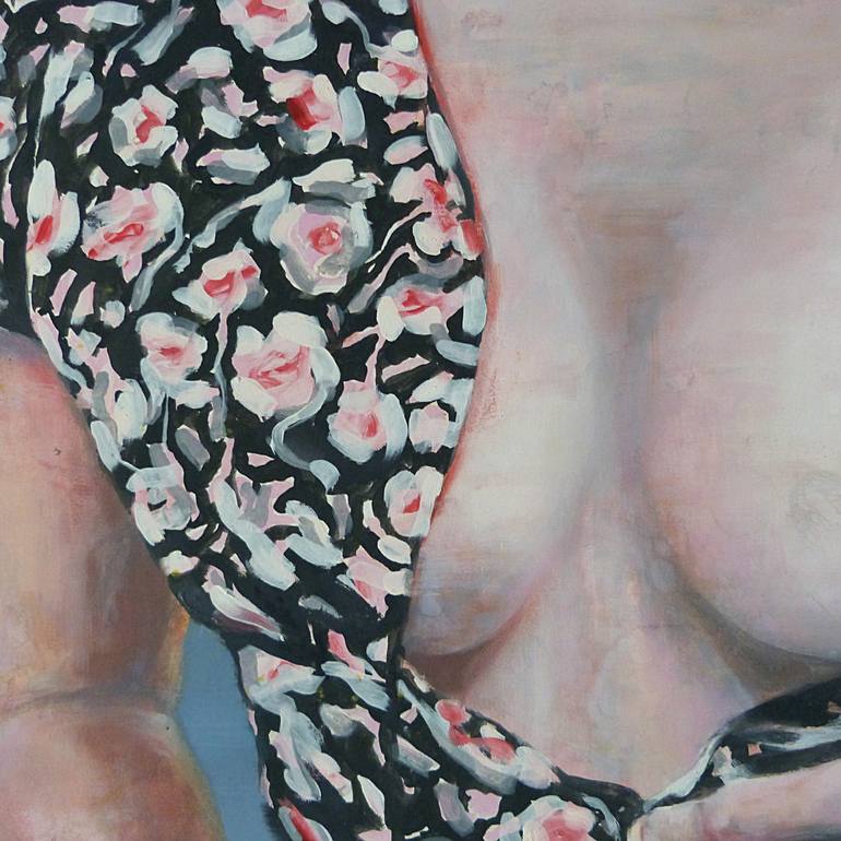 Original Figurative Women Painting by Wilfrid Moizan