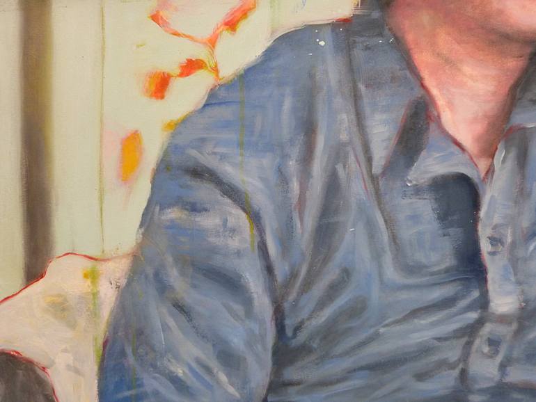 Original Figurative Men Painting by Wilfrid Moizan