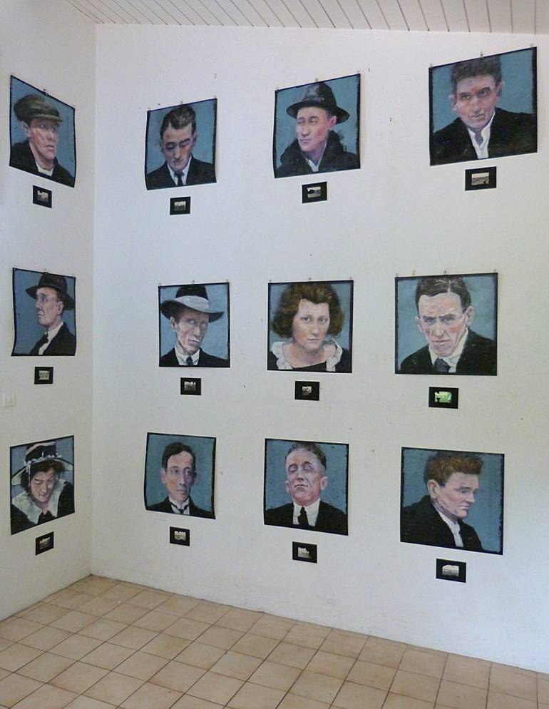 Original Figurative People Painting by Wilfrid Moizan