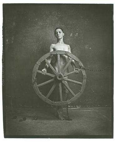 Girl with a wheel - Limited Edition of 20 thumb
