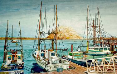 Original Sailboat Paintings by Andre' Salvador