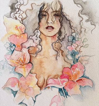 Print of Fine Art Women Mixed Media by Maritta Jones