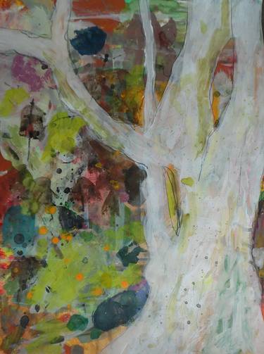 Original Tree Painting by Matilde Zijp