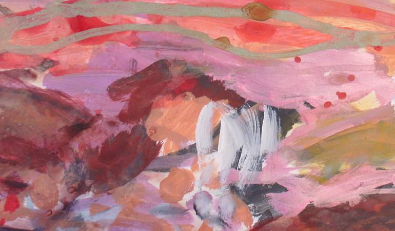 Original Expressionism Landscape Painting by Matilde Zijp