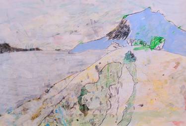 Original Modern Landscape Drawings by Matilde Zijp