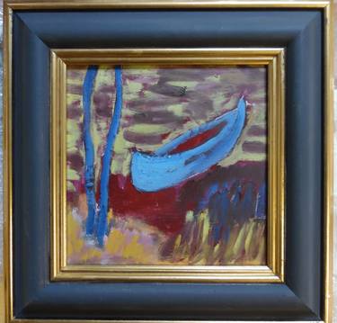 Print of Abstract Expressionism Boat Paintings by Matilde Zijp
