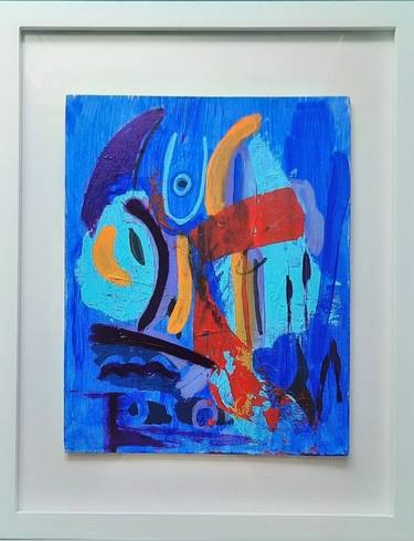 Original Abstract Painting by Gregorio Herrera