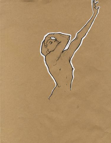 Original Figurative Men Drawings by Shelley Morrow