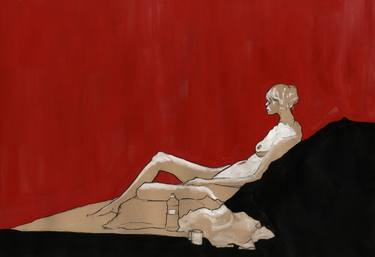 Original Figurative Nude Paintings by Shelley Morrow
