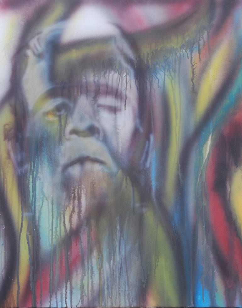 Original Abstract Paintings by Biscuit Reno