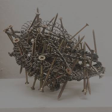 Original Conceptual Abstract Sculpture by Jeanna DArt