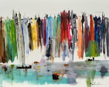 Original Abstract Paintings by Gisela Gaffoglio