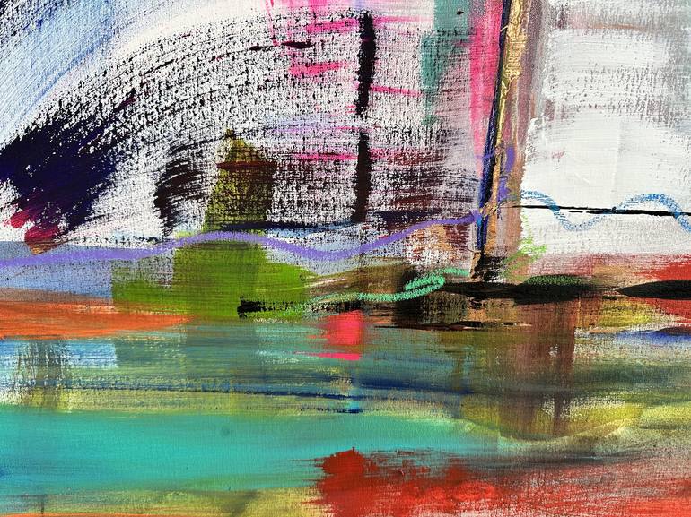 Original Abstract Painting by Gisela Gaffoglio