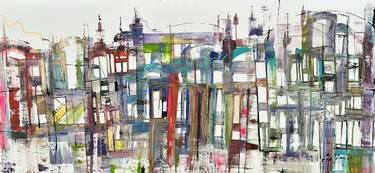 Print of Architecture Paintings by Gisela Gaffoglio