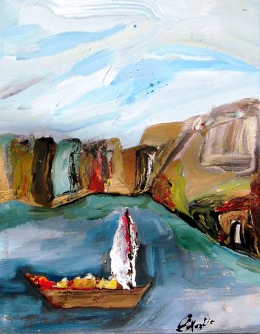 Print of Expressionism Travel Paintings by Gisela Gaffoglio