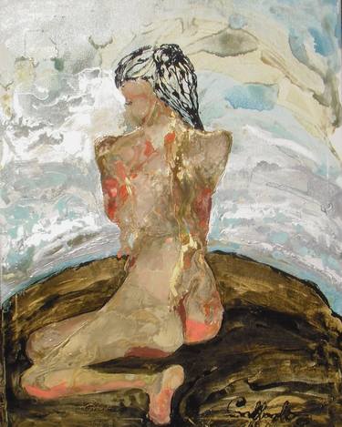 Print of Abstract Nude Paintings by Gisela Gaffoglio