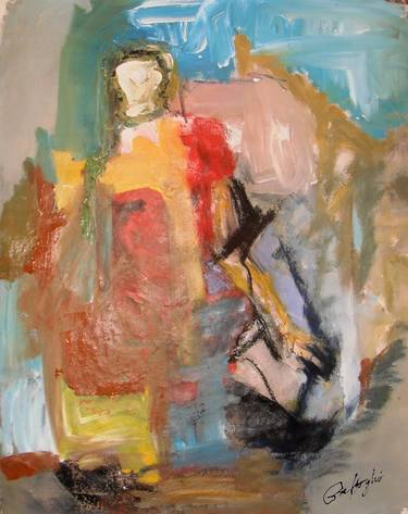 Original Expressionism Abstract Paintings by Gisela Gaffoglio