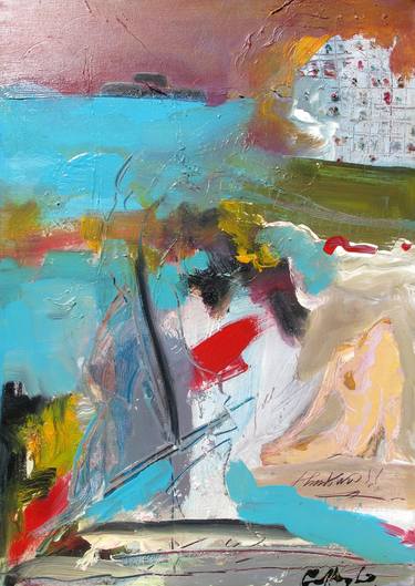 Original Abstract Paintings by Gisela Gaffoglio
