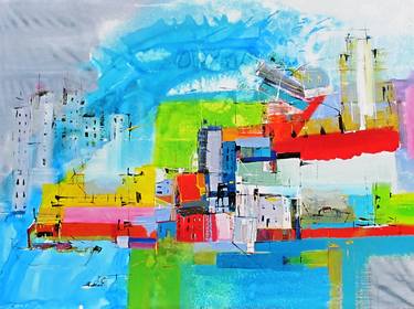 Original Abstract Paintings by Gisela Gaffoglio