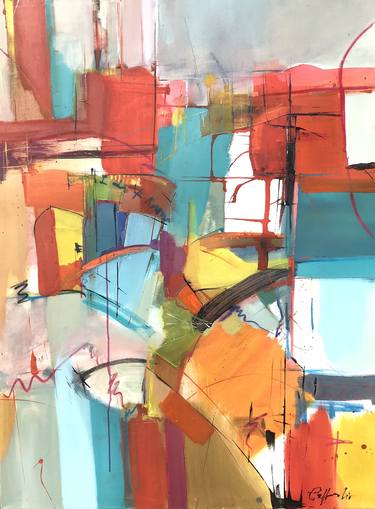 Original Abstract Paintings by Gisela Gaffoglio