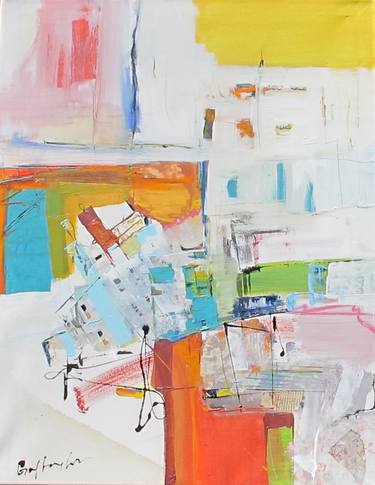 Print of Abstract Paintings by Gisela Gaffoglio