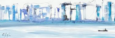 Original Architecture Paintings by Gisela Gaffoglio