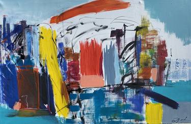 Original Abstract Paintings by Gisela Gaffoglio