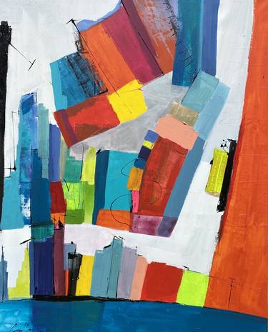 Original Abstract Paintings by Gisela Gaffoglio