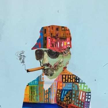 Print of People Mixed Media by Gisela Gaffoglio
