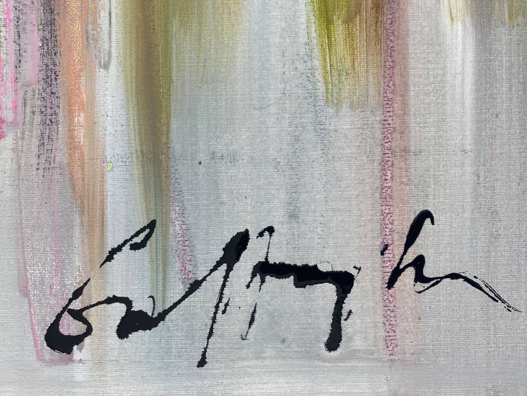 Original Abstract Expressionism Abstract Painting by Gisela Gaffoglio