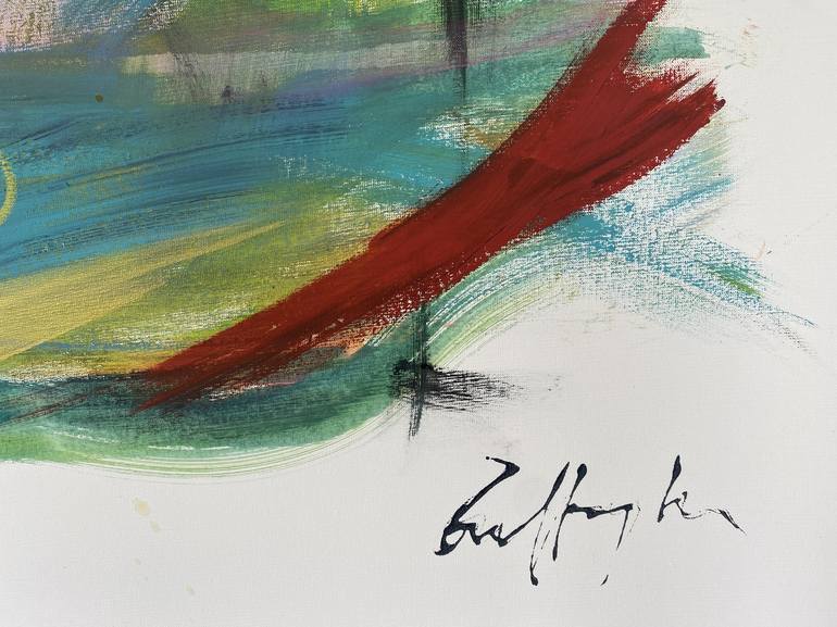 Original Abstract Painting by Gisela Gaffoglio