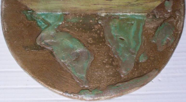 Original Abstract Religion Sculpture by Willi Bambach