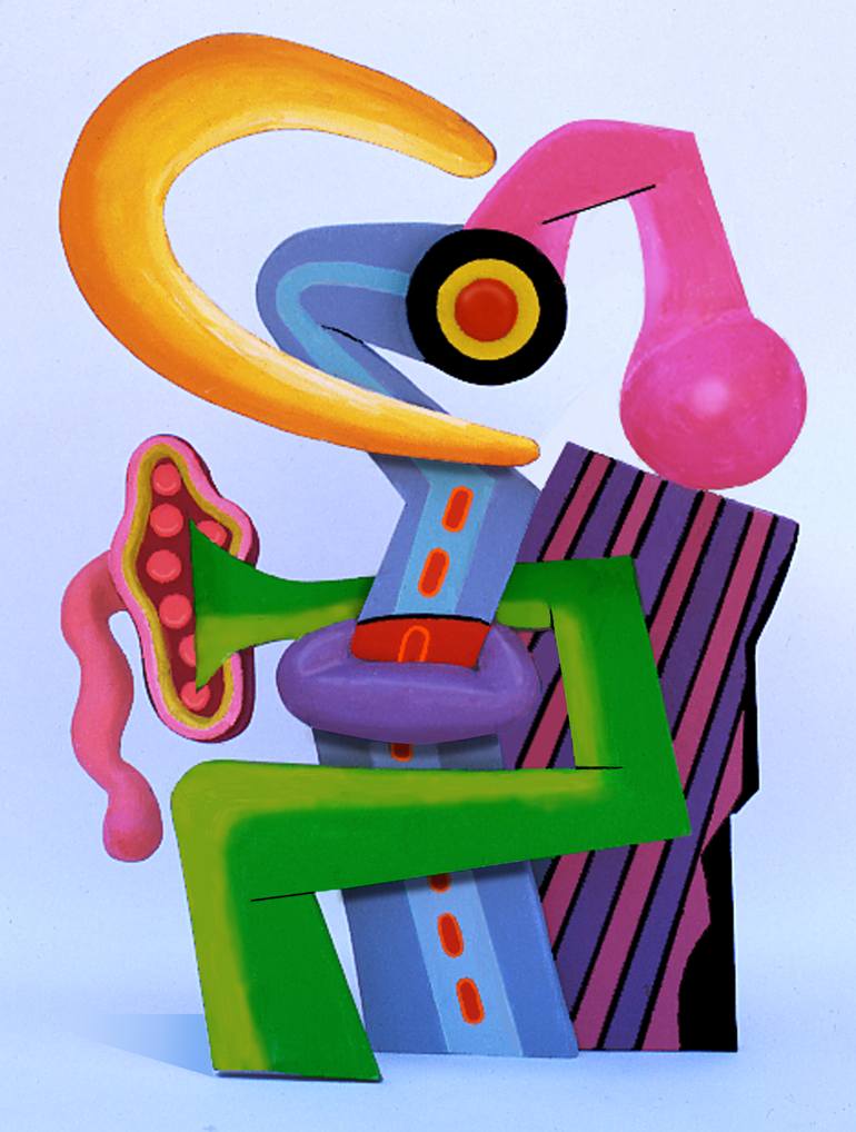 Print of Abstract Sculpture by Marty Norman