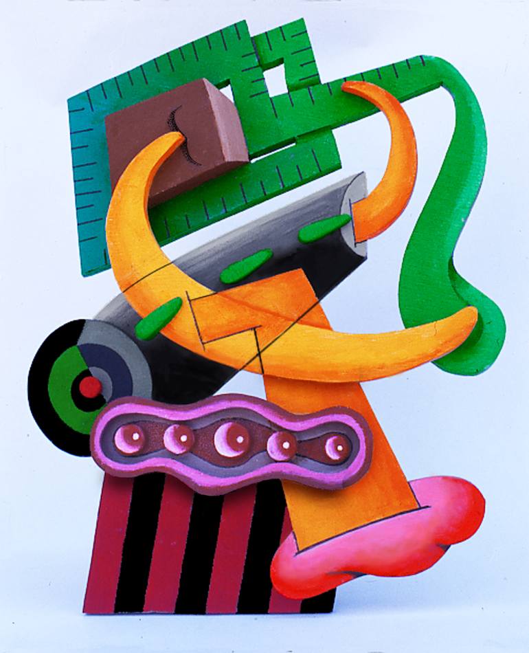 Original Abstract Sculpture by Marty Norman